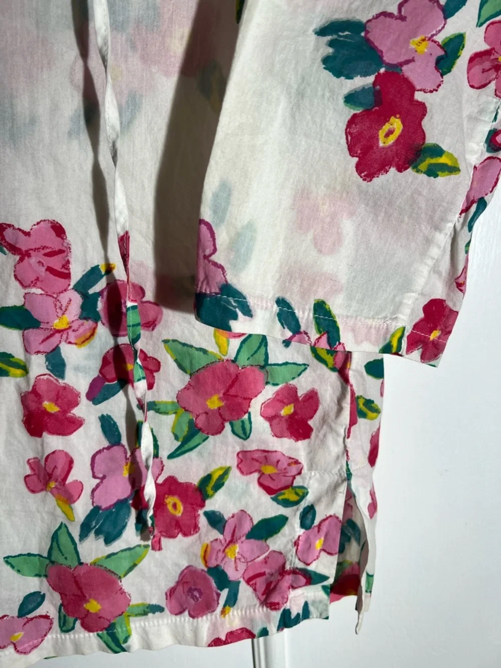 Ken Done Authentic Floral Tunic Blouse - Picture 5 of 7